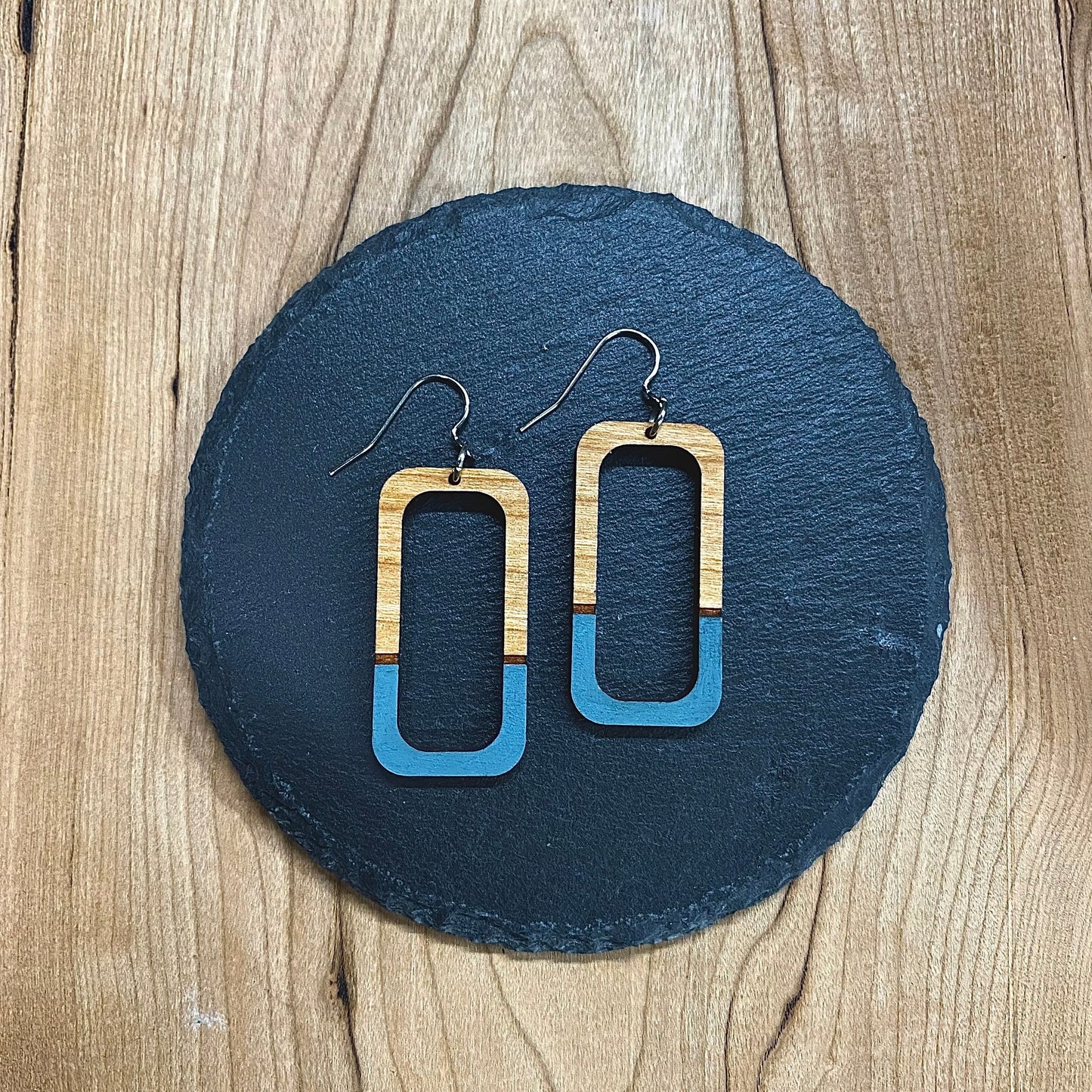 Modern Rectangle Dangles