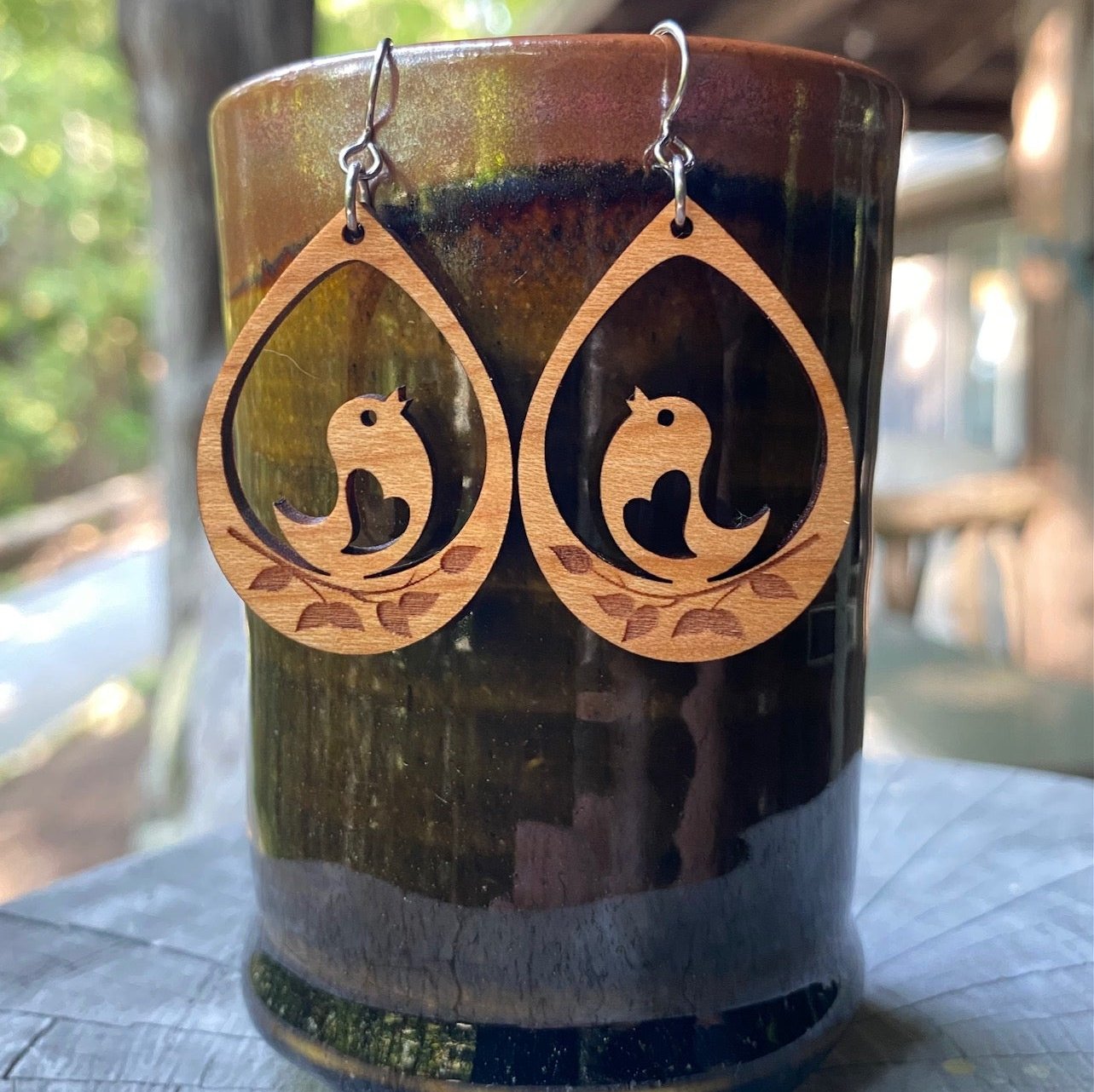 Songbird Teardrop Earrings